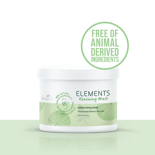 Wella Professionals Elements Renewing Shampoo and Mask (1000ml + 500ml) - Pinkbliss