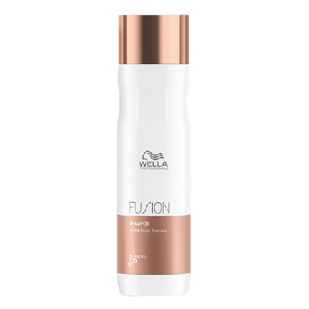 Wella Professionals Fusion Intense Repair Shampoo 250ml & Mask 150ml Combo - Pinkbliss