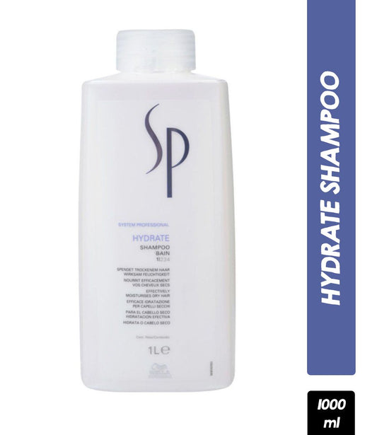 Wella Professionals Sp Hydrate Shampoo for Normal to Dry Hair 1000ml - Pinkbliss